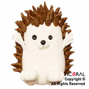 ADORNO ANIMALITO DEL BOSQUE ERIZO A. PORCELANA FRIA x 1